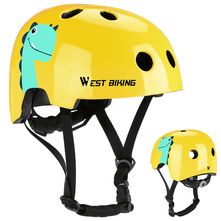 WEST BIKING Children'S Bicycle Helmet Cycling Safety Caps EPS Durable Acooter Balance Bike Helmet Protection Equipment Children'S Gifts - MRSLM