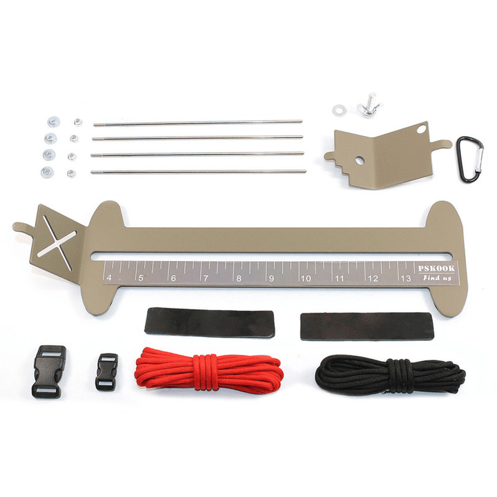 Paracord Bracelet DIY Weaving Machine Umbrella Rope Metal Braided Tool Kit Outdoor Survival - MRSLM