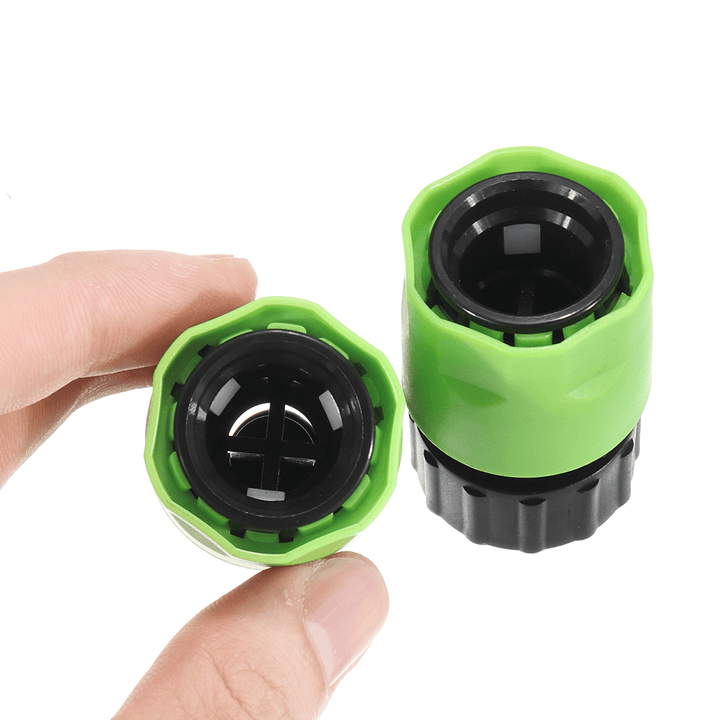 10Pcs/Set 3/4'' Female Hose Quick Connector Garden Water Quick Coupling Irrigation Pipe Fitting Drip Connect Adapter - MRSLM