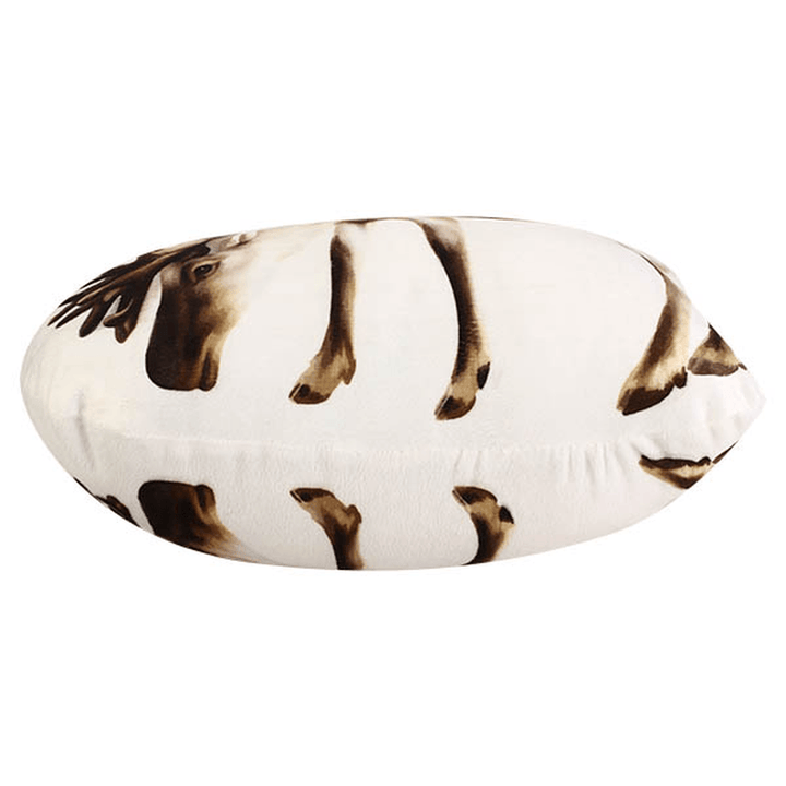 Creative 3D Cute Animal Lion Parrot Shape Throw Pillow Plush Soft Sofa Car Office Cushion Gift - MRSLM