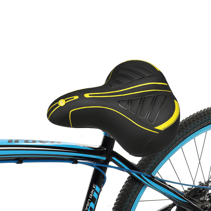 Extra Wide Soft Bike Saddle Universal Comfy Bike Seat Bicycle Cushioned Padded Cycling Accessories - MRSLM