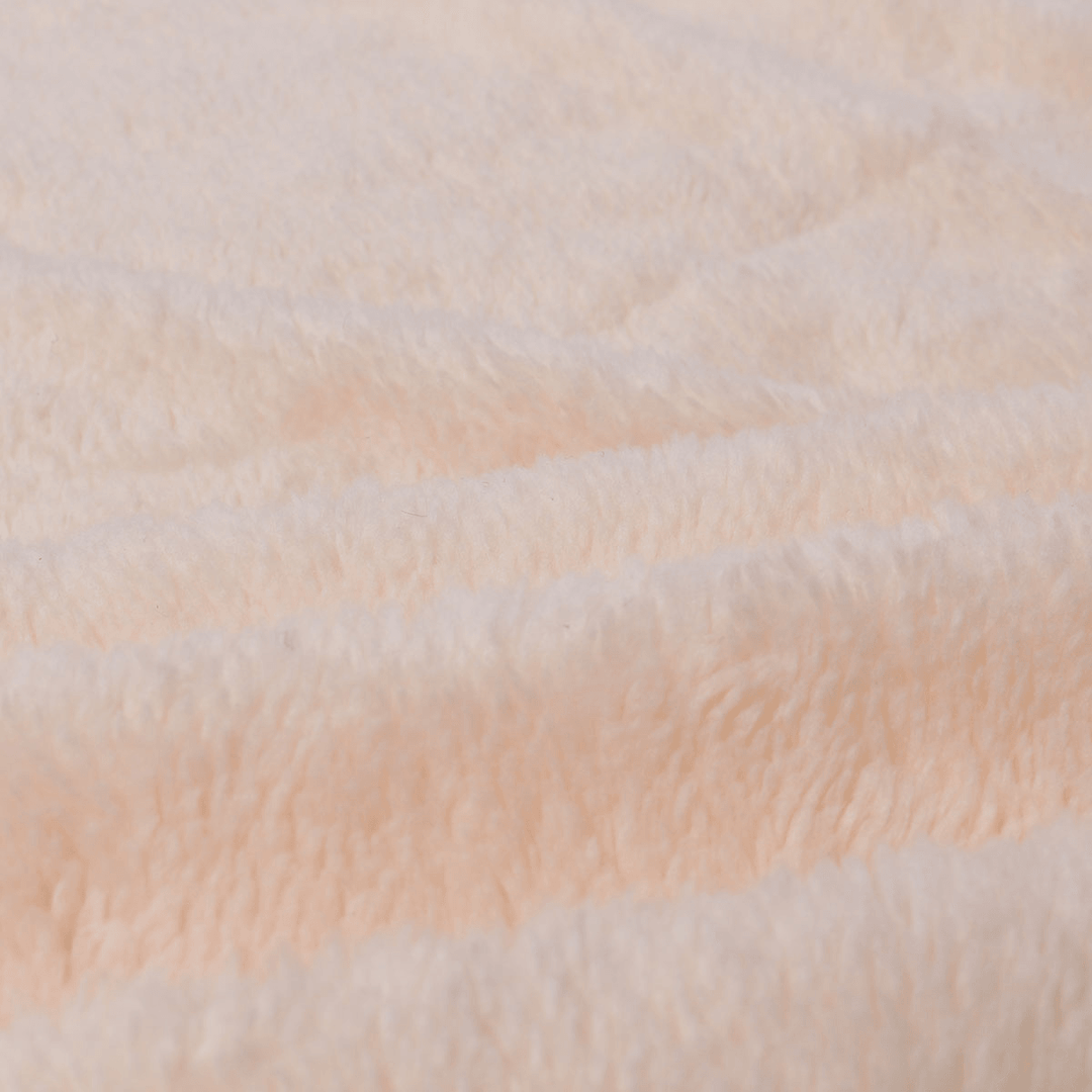 Multi-Size Hooded Blanket Tortilla Texture Soft Fleece Bed Sofa Quilt Blankets - MRSLM