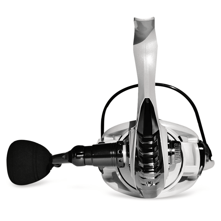 Fishdrops HB4000-7000 5.5:1/4.7:1 12+1BB Lightweight Fishing Reel Double Screw Rocker Spinning Reel - MRSLM