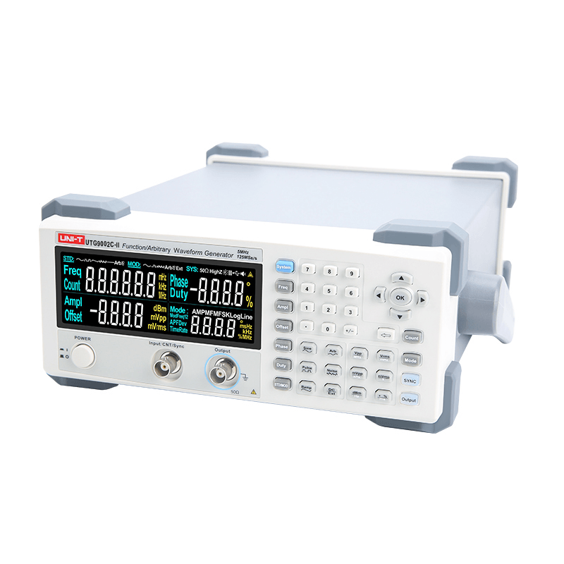 UNI-T UTG9002C-II Arbitrary Waveform Signal Generator Single Channel Signal Source Function Generator 0.2Hz-2Mhz Frequency Meter - MRSLM