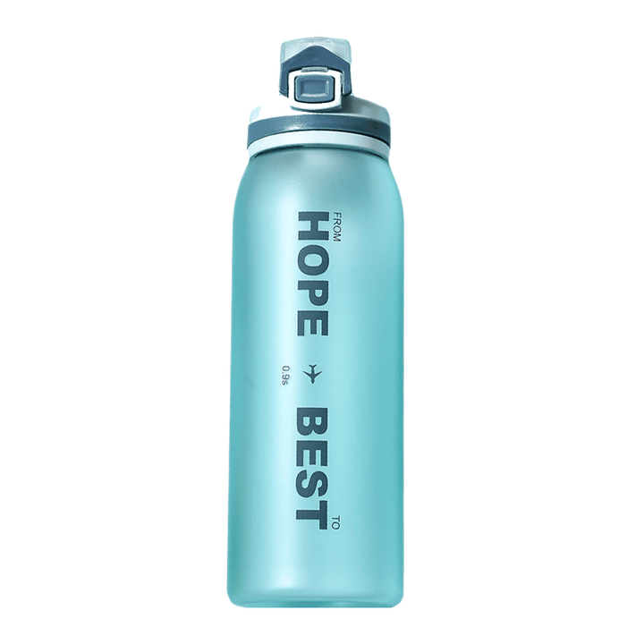 DILLER 31Oz 900ML Tritan BPA Free Water Bottles with Leak-Proof Lock Portable Large Capacity Outdoor Sport Drink Kettle - MRSLM