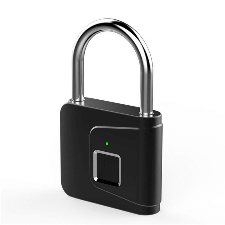 Smart Lock Fingerprint Padlock Luggage Lock Automatic Smart Bicycle Luggage Lock - MRSLM