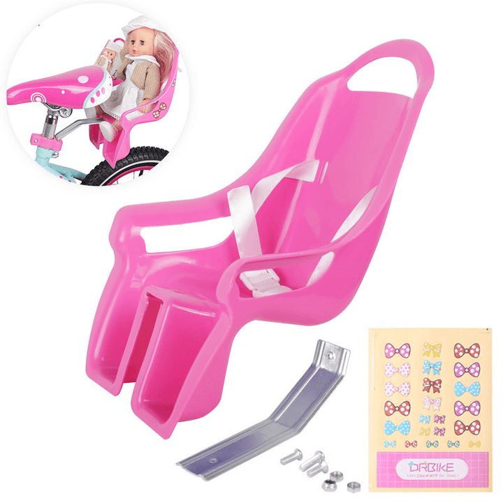 Baby Seat Stroller Decoration Children'S Bicycle Doll Back Seat Free Sticker Doll Back Seat Ourdoor - MRSLM