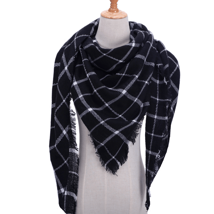 Fashionable Women'S Cashmere Thermal Scarf - MRSLM