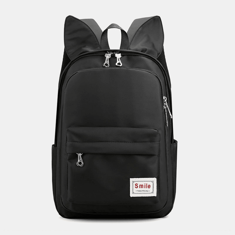 Women Waterproof Large Capacity Multi-Function Rabbit Ears Cute Backpack Travel School Bag - MRSLM