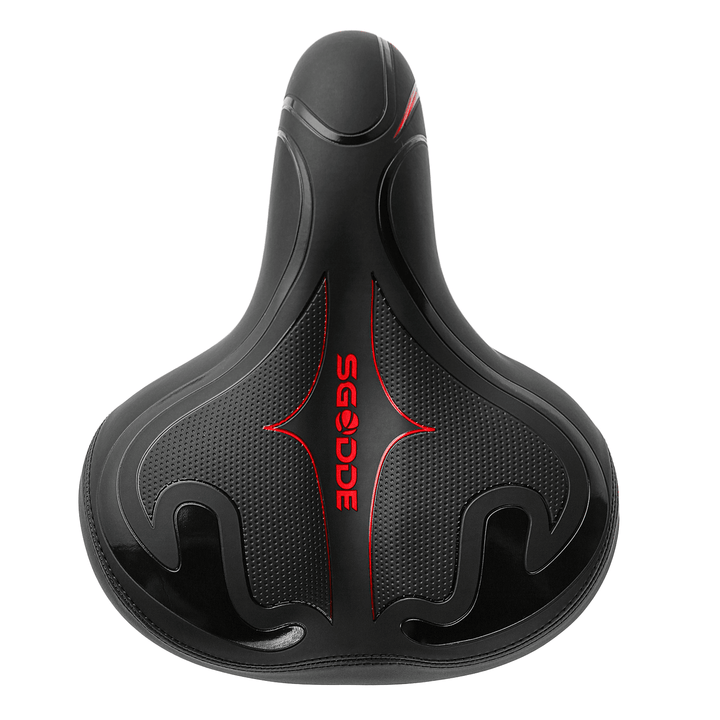 SGODDE Bicycle Saddle Soft Breathable Shock Absorption Waterproof Bike Cushion Seat for MIB Road Bike - MRSLM