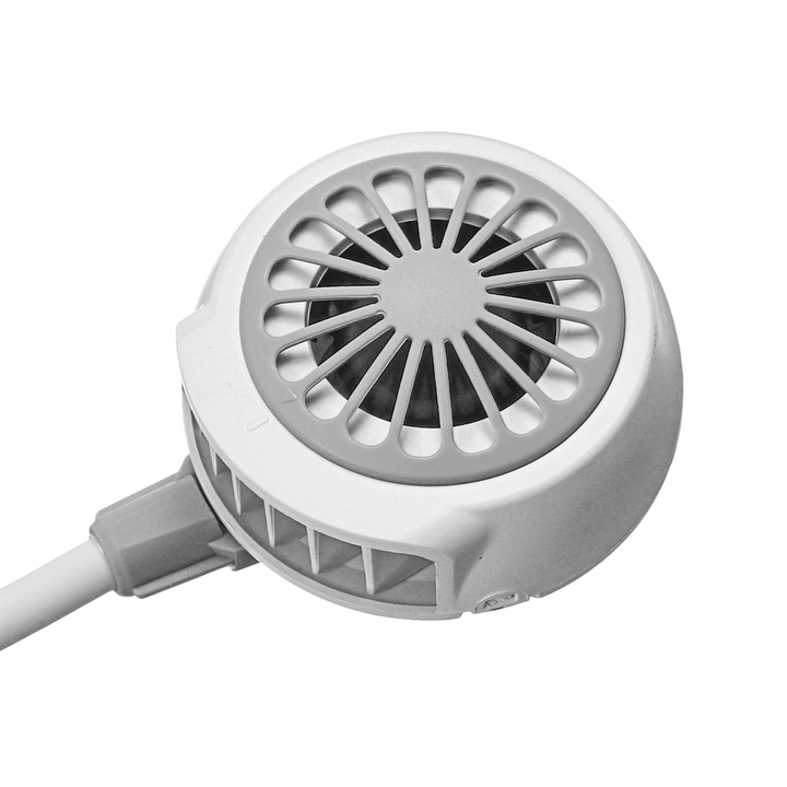 Mini USB Portable Fan Neck Fan Neckband with Rechargeable Battery Small Desk Fans Handheld Air Cooler Conditioner - MRSLM