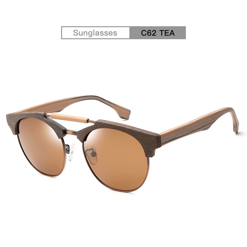 polarized large frame sunglasses, view 2 - MRSLM