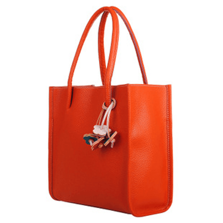 Women Multi Colors Handbag Shopping Bag Casual Tote Bag - MRSLM