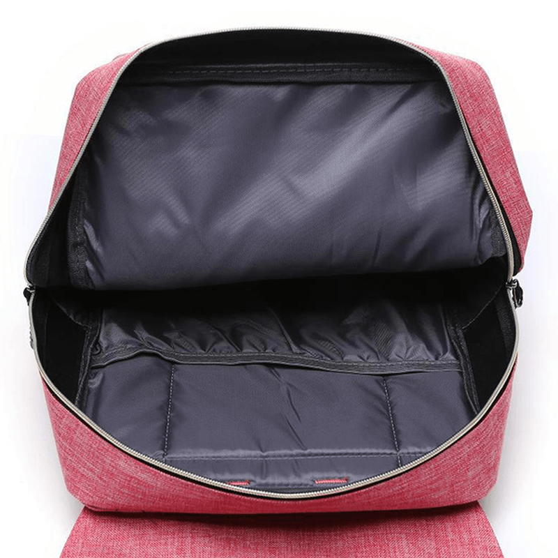 Women Men Nylon Light Weight Large Capacity Backpack Shoulder Bag - MRSLM