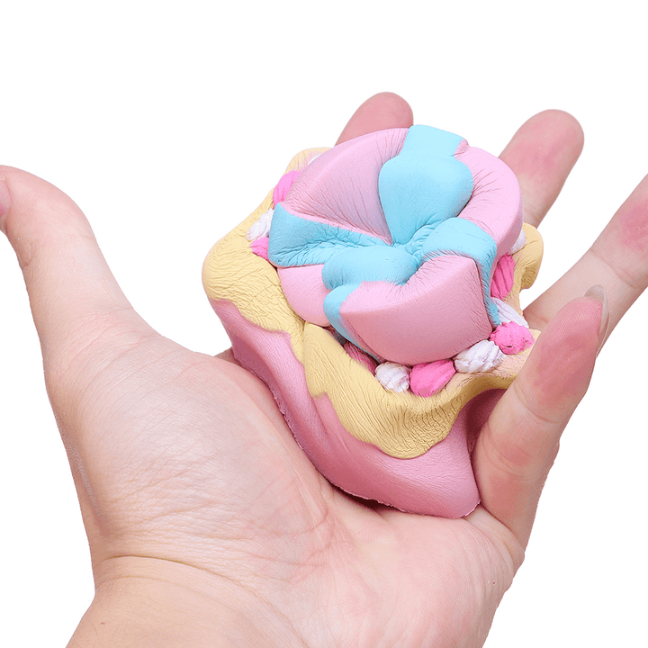 Bow-Knot Double Cake Squishy 9CM Jumbo with Packaging Collection Gift - MRSLM