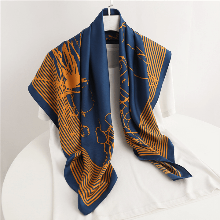 Temperament Silk Scarf Women Fashion and Generous - MRSLM