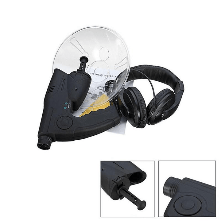 8X Zoom Monocular Telescope Monocular Digital Sound Collector Sound Recorder Outdoor Sound Collector - MRSLM