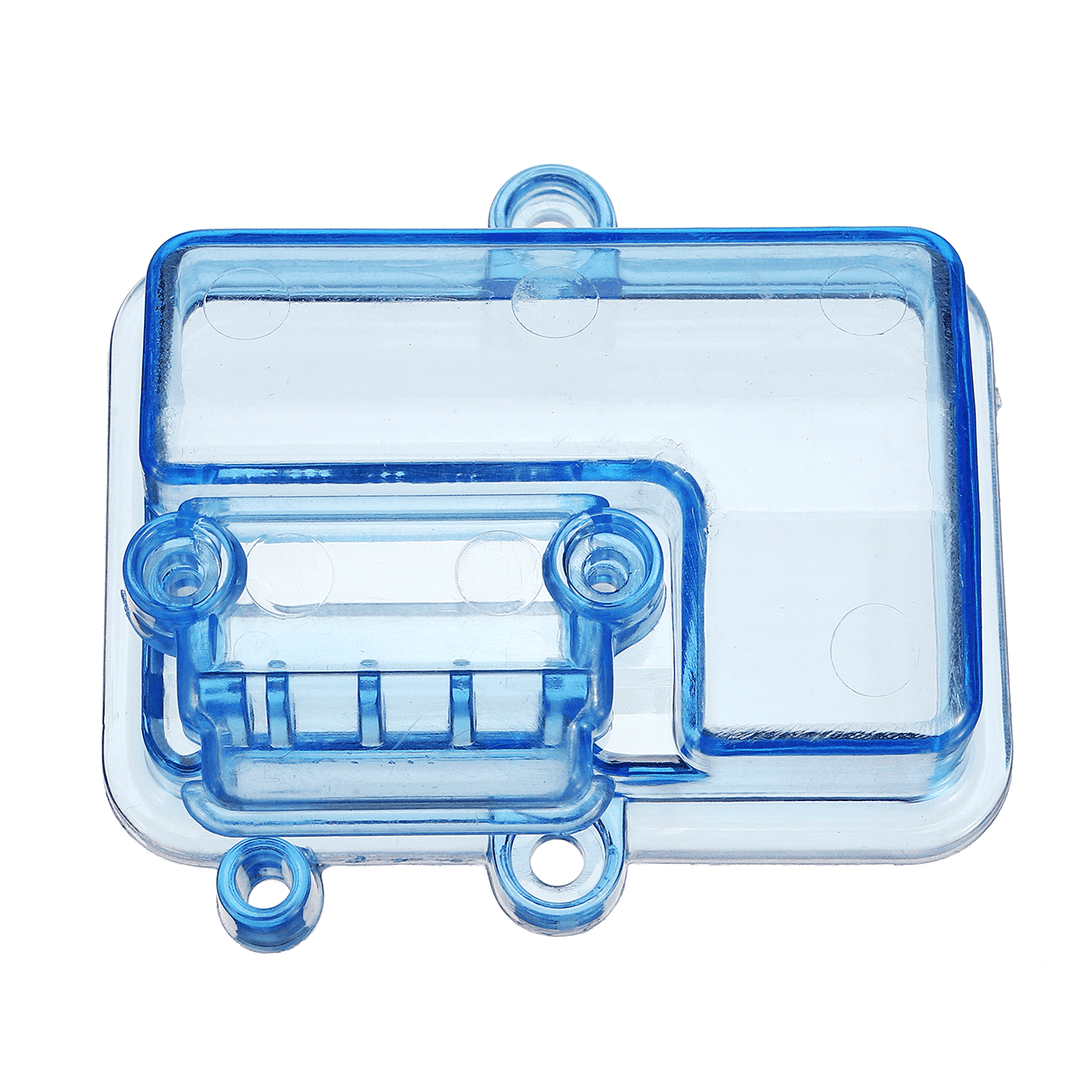 Mini Waterproof Plastic Transparent Receiver Box P2047 for 1/10 RC Short Course Slash HQ727 - MRSLM