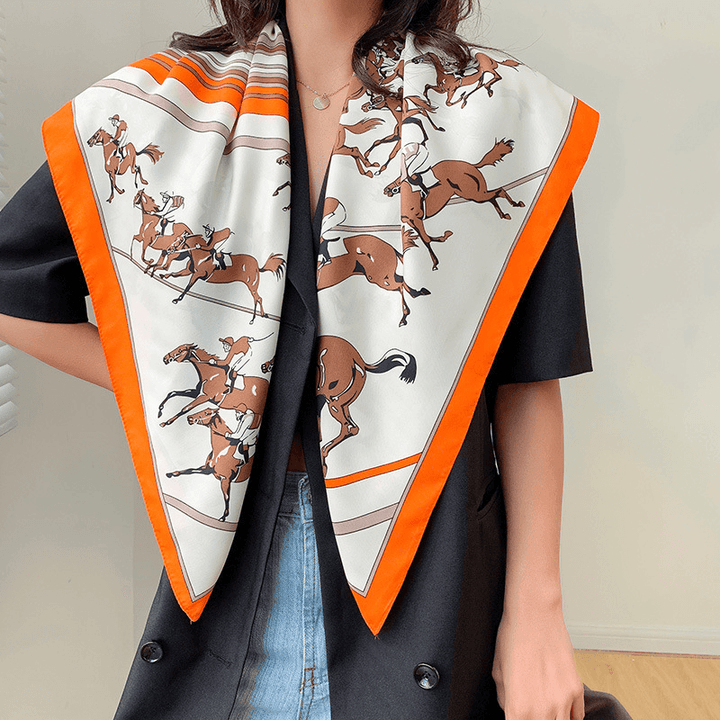 Twill Silk Fashion Scarf Decoration Scarf - MRSLM