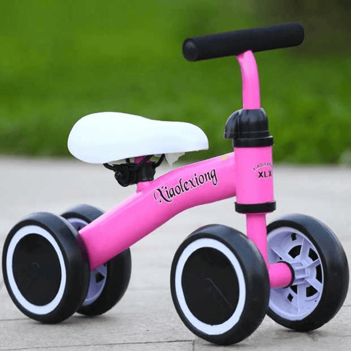 Children Baby Balance Bike Kid Racing Sliding Bike Metal Scooter Toddler Walker Ride on Toys for 2-6 Years Old Games - MRSLM