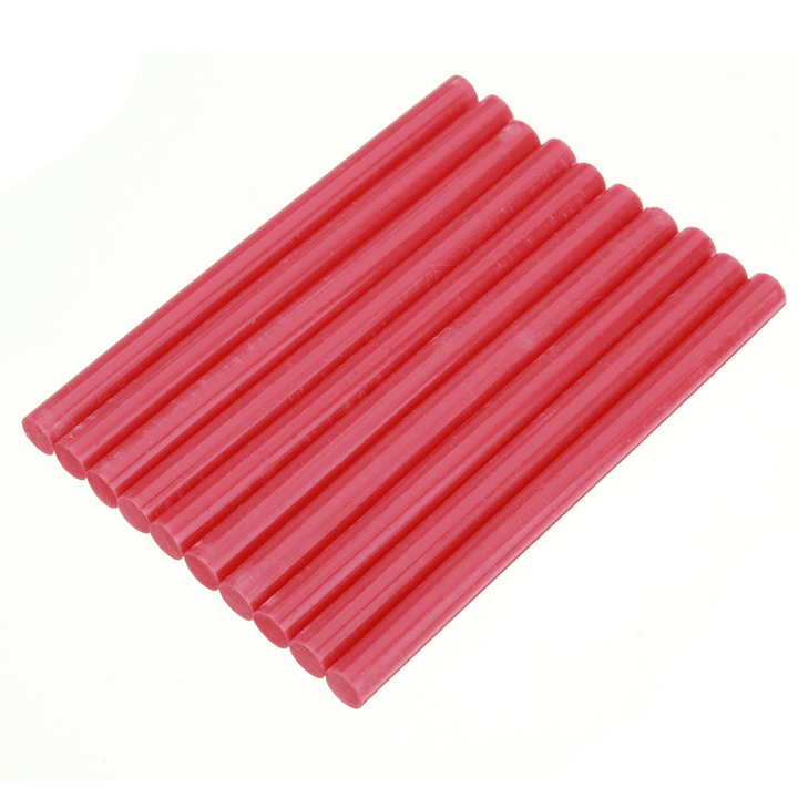 10Pcs 7Mmx100Mm Colorful Hot Melt Glue Stick Colorant DIY Crafts Repair Model Adhesive Sticks - MRSLM
