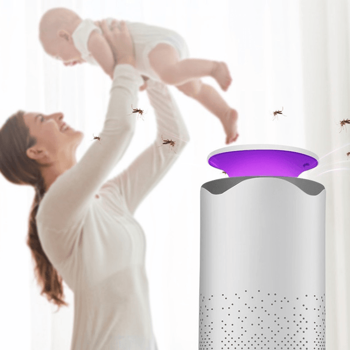 LED Mosquito Killer Lamp 5W Household Inhalation Type Mosquito Catcher Electrical USB Bug Insect Killer anti Mosquito Repellent Indoor Muggen Fly Trap - MRSLM