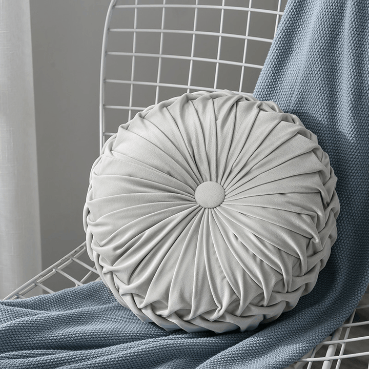 Round Shaped Throw Pillow Seat Cushion Sofa Pad Core Filler Home Bedroom Decor - MRSLM