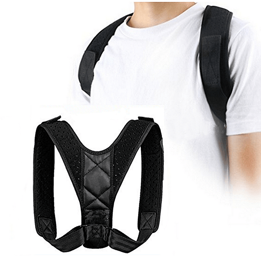 Posture Clavicle Support Corrector Back Straight Shoulders Brace Strap Correct Back Support - MRSLM