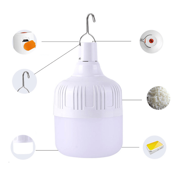 80W/260W/350W Hanging Camping Light with 68-210CM Adjust Aluminum Alloy Hanging Rack Outdoor Camping Lantern Lamp - MRSLM