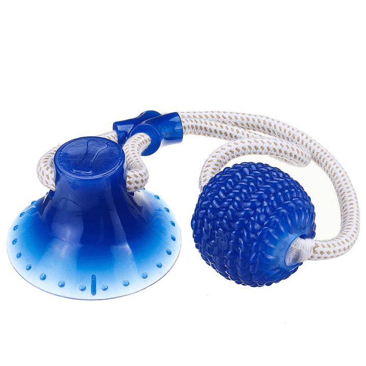 Multifunction Pet Molar Bite Toy with Suction Cup Pet Supplies Rubber Ball Pet Toys - MRSLM