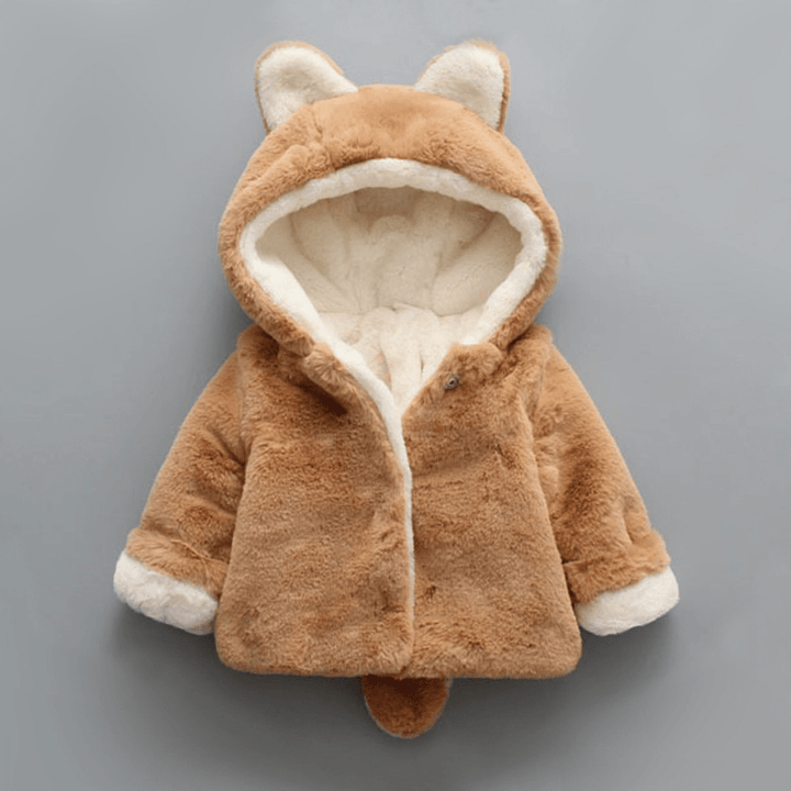 Winter Popular Girl'S Plush Plush Coat Baby - MRSLM