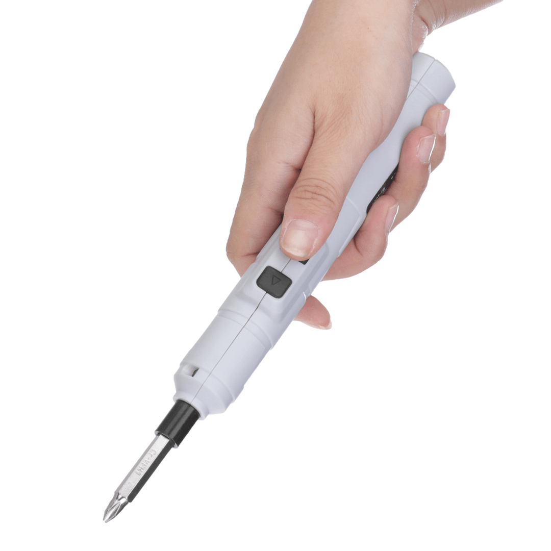 DC3.6V Mini Lithium Cordless Electric Screwdriver Power Screw Driver DIY Tool with USB Charger - MRSLM