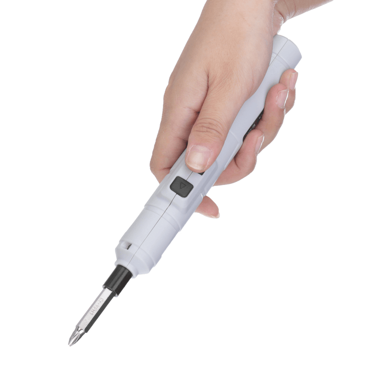 DC3.6V Mini Lithium Cordless Electric Screwdriver Power Screw Driver DIY Tool with USB Charger - MRSLM
