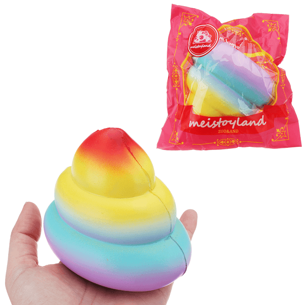 Galaxy Poo Squishy 10CM Slow Rising with Packaging Collection Gift Soft Toy - MRSLM