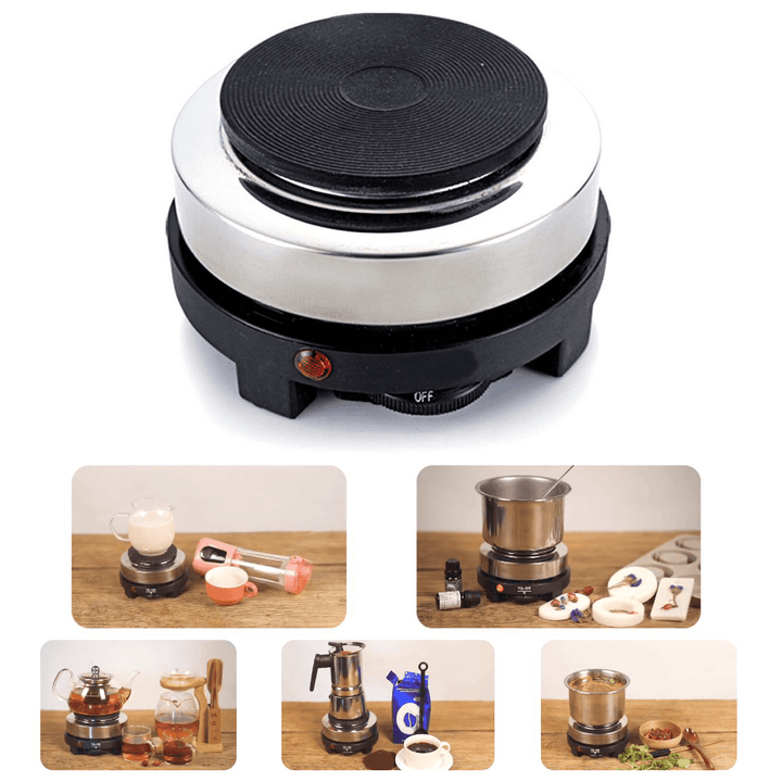 500W Portable Multifunction Electric Mini Heating Stove Cooking Hot Plates Coffee Heater - MRSLM