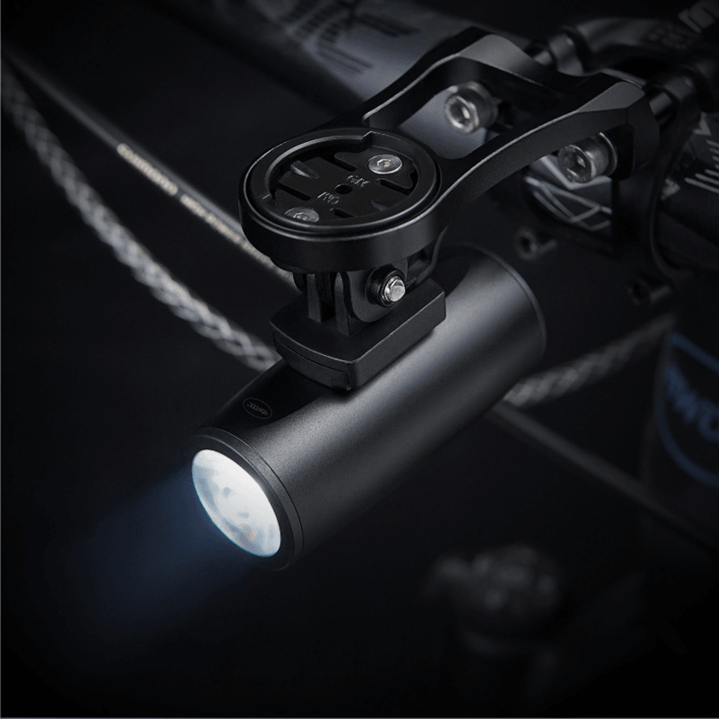 BIKIGHT Aluminum Alloy Bike Light USB Charging Waterproof Compact High Brightness Bike Headlight - MRSLM
