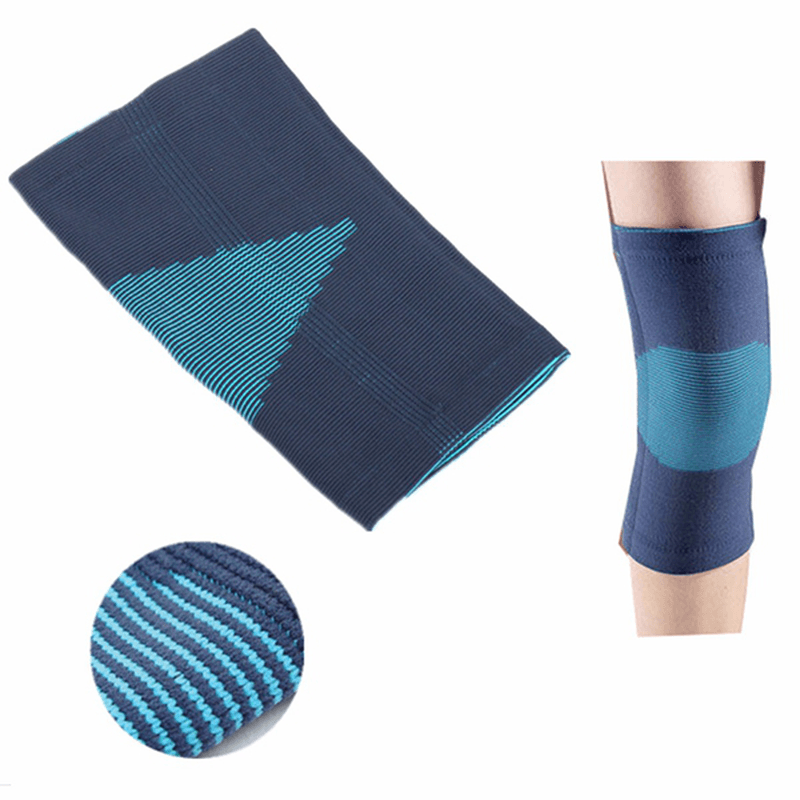 Adjustable Neoprene Blue Knee Brace Support Pad Strap Guard Protector Sports - MRSLM