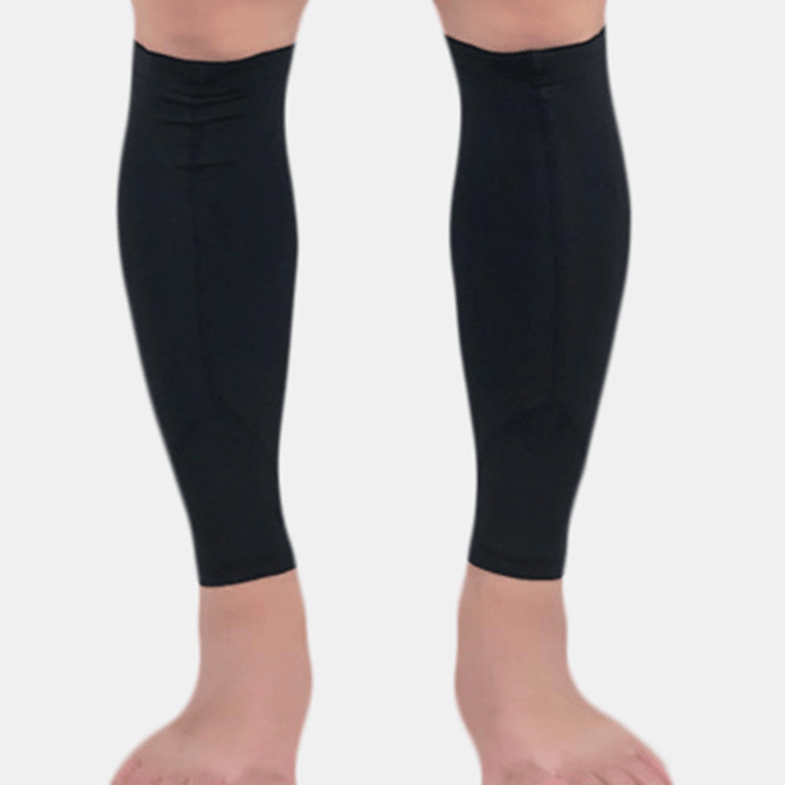 Sports Knee Pads Knitted Breathable Silicone Compression Leggings Sock Compression Stockings - MRSLM