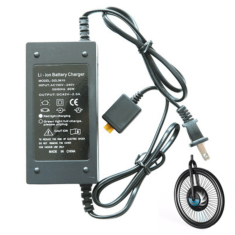 Imortor 12.6V 2.5A Li-Ion Polymer Battery Charger for Imortor 1.0/ Imortor 3.0 Intelligence Bicycle Fro - MRSLM