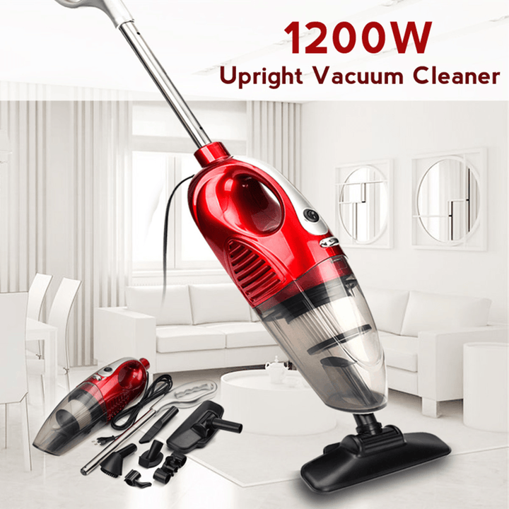 220V 1200W Upright Bagless Lightweight Vacuum Cleaner - MRSLM