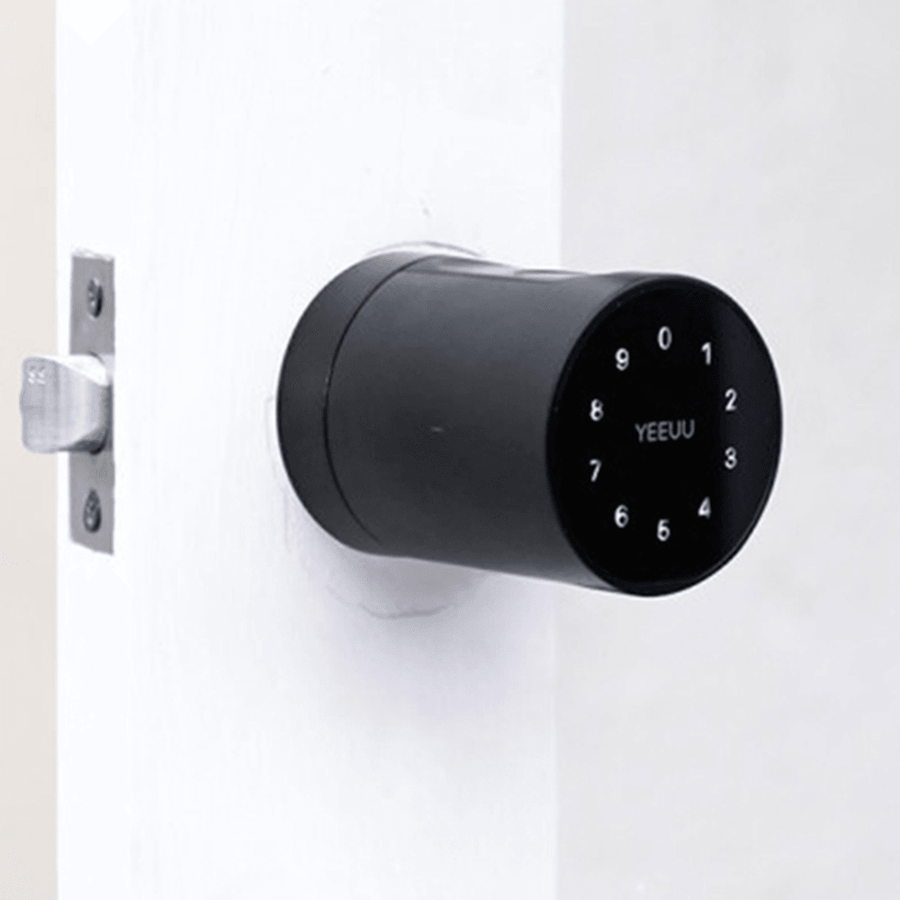 YEEUU S1 Smart Door Lock Bluetooth Lock Cylinder Fingerprint Password Lock Intelligent Lock IP55 Weatherproofing - MRSLM