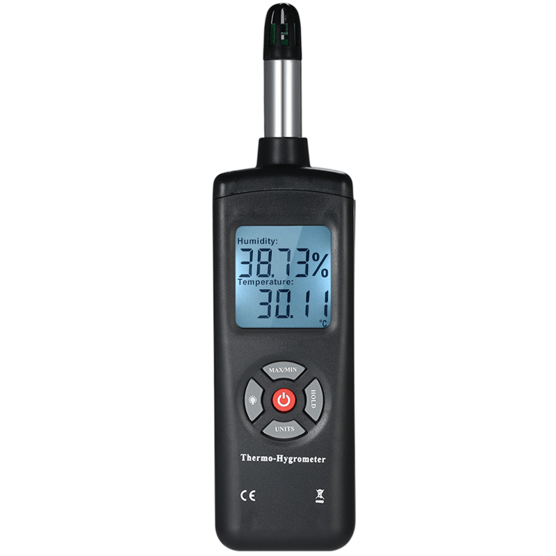 TL-500 Digital Thermometer Hygrometer Humidity & Temperature Tester Wet Bulb Temperature & Dew Point Temperature Tester - MRSLM