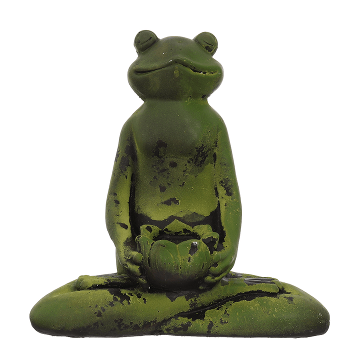 Micro-Landscape Frog Figurines Miniatures Garden Terrariums Bonsai Home Decoration - MRSLM
