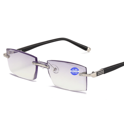 frameless reading glasses, view 2 - MRSLM