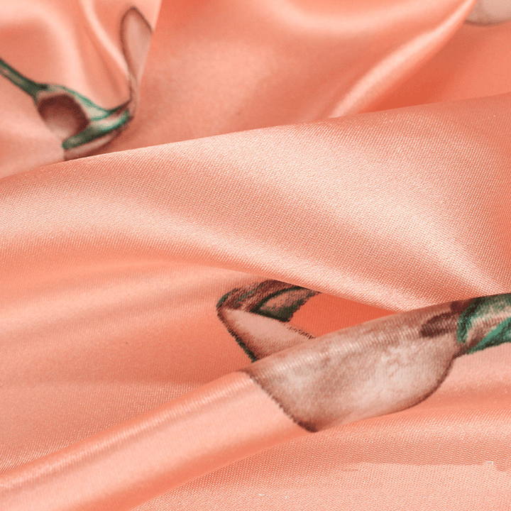 Silk Scarf Women 90X90Cm Silk Large Square Scarf - MRSLM