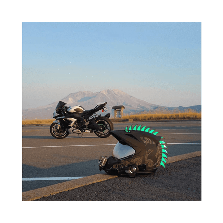 New Reflective Decals Sticker for Rubber Helmet Mohawk Warhawk Spikes Dirtbike Motorcycle - MRSLM