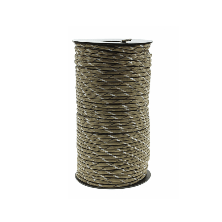 100M Tactical Paracord 9 Strand Core Parachute String Rope Outdoor Camping Emergency Survival - MRSLM