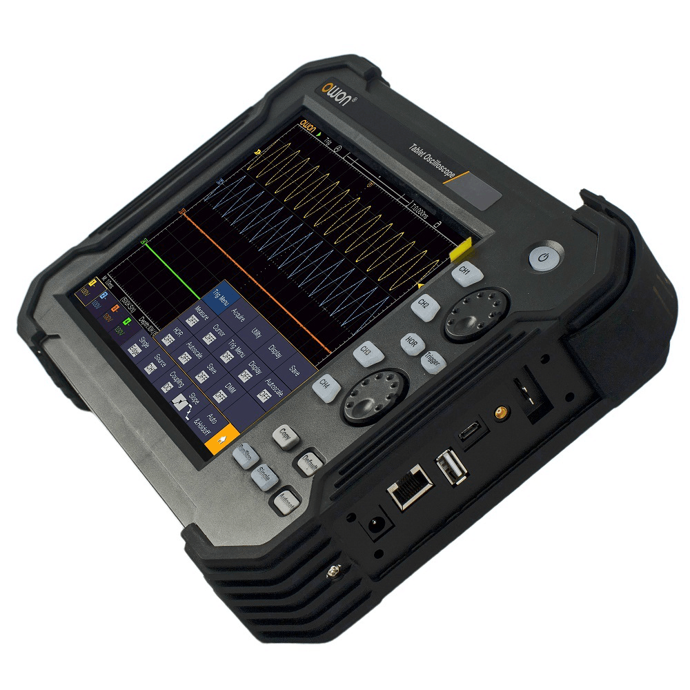 Owon TAO3104 4-CH Digital Storage Oscilloscope 100Mhz 1Gs/S Portable Oscillometer 8" LCD Display Handheld Portable Oscillometer - MRSLM