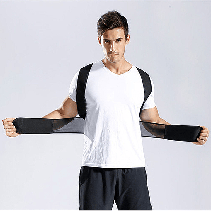 Adjustable Humpback Posture Corrector Wellness Healthy Brace Back Belt Support Shoulder Back Brace Pain Relief - MRSLM