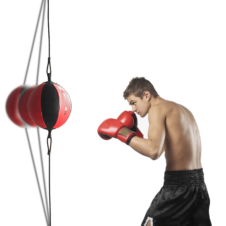 Boxing Speed Ball Punching Ball Double End Boxing Bags Training Ball Boxing Equipment - MRSLM